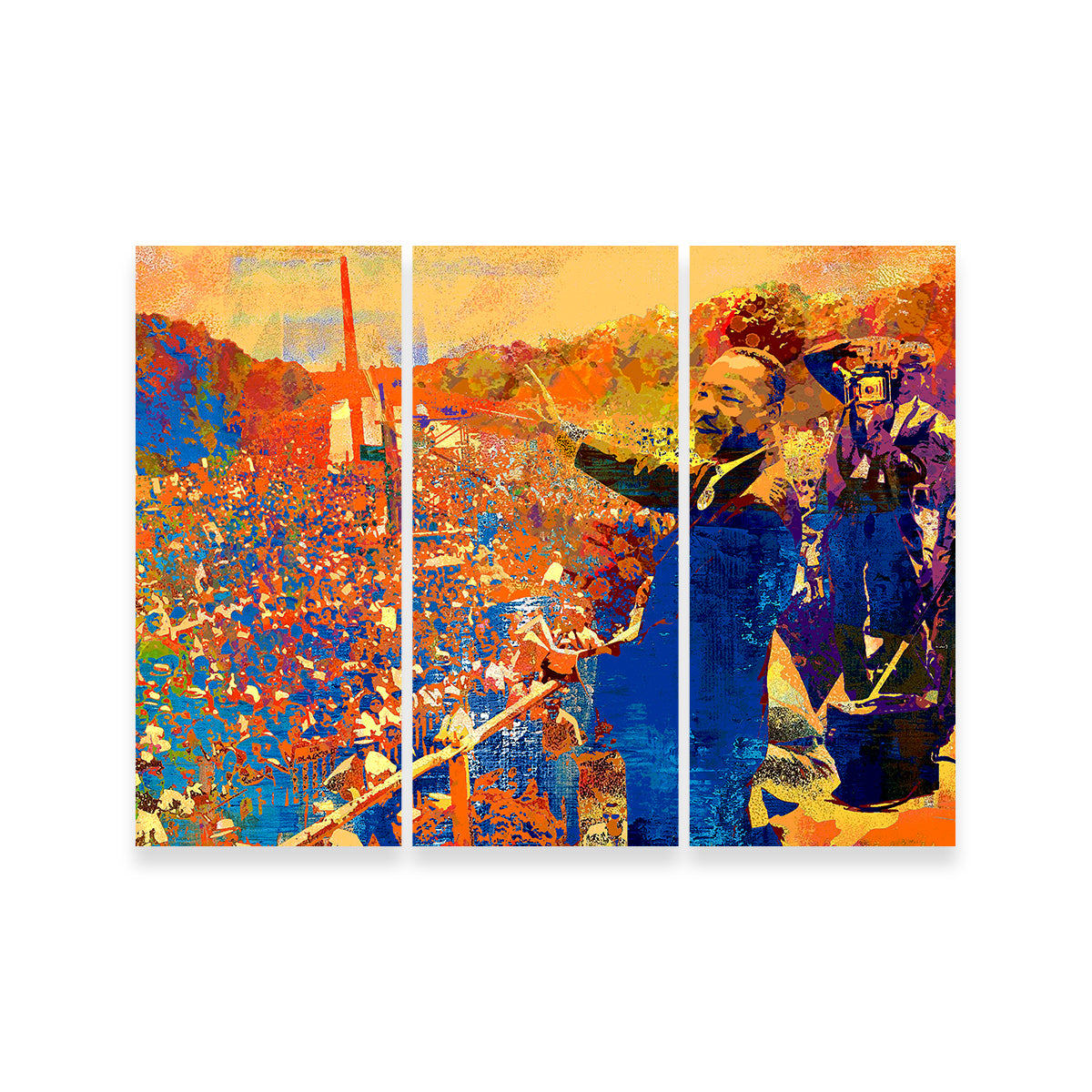 Inspiring 'I Have a Dream' Wall Art by Stephen Chambers