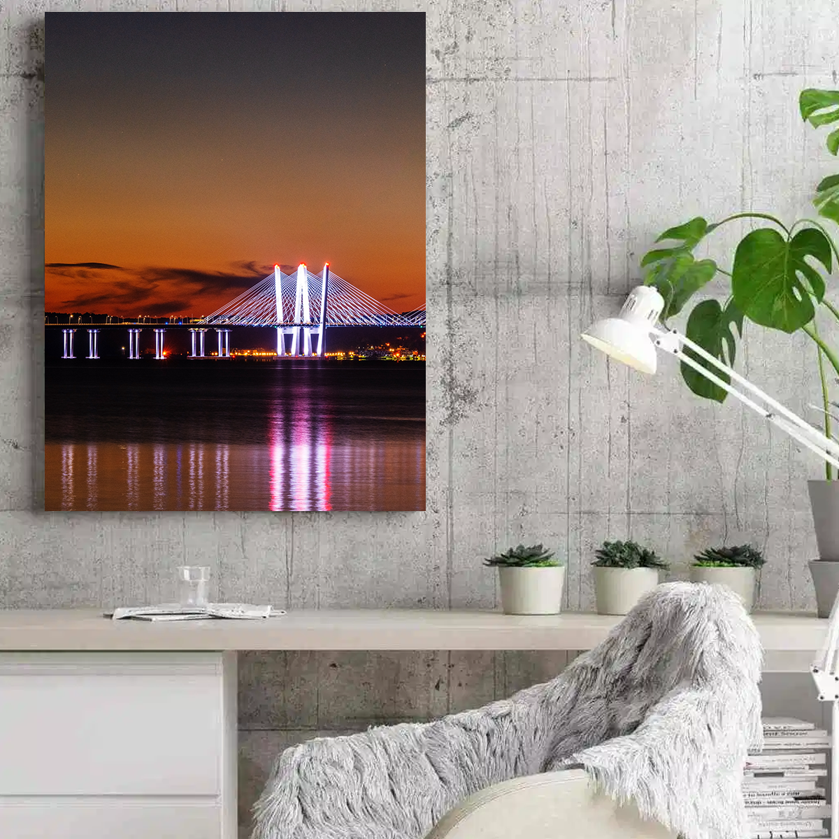 Stunning Neowise Portrait Wall Art by Dennis Maida