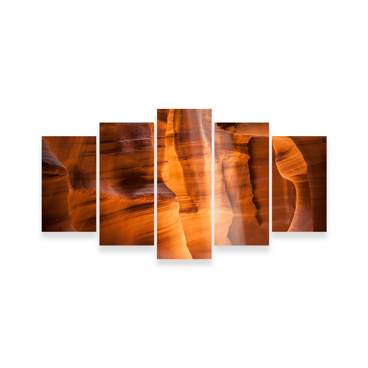 Stunning Antelope Canyon Lightbeam Wall Art by Melanie Viola