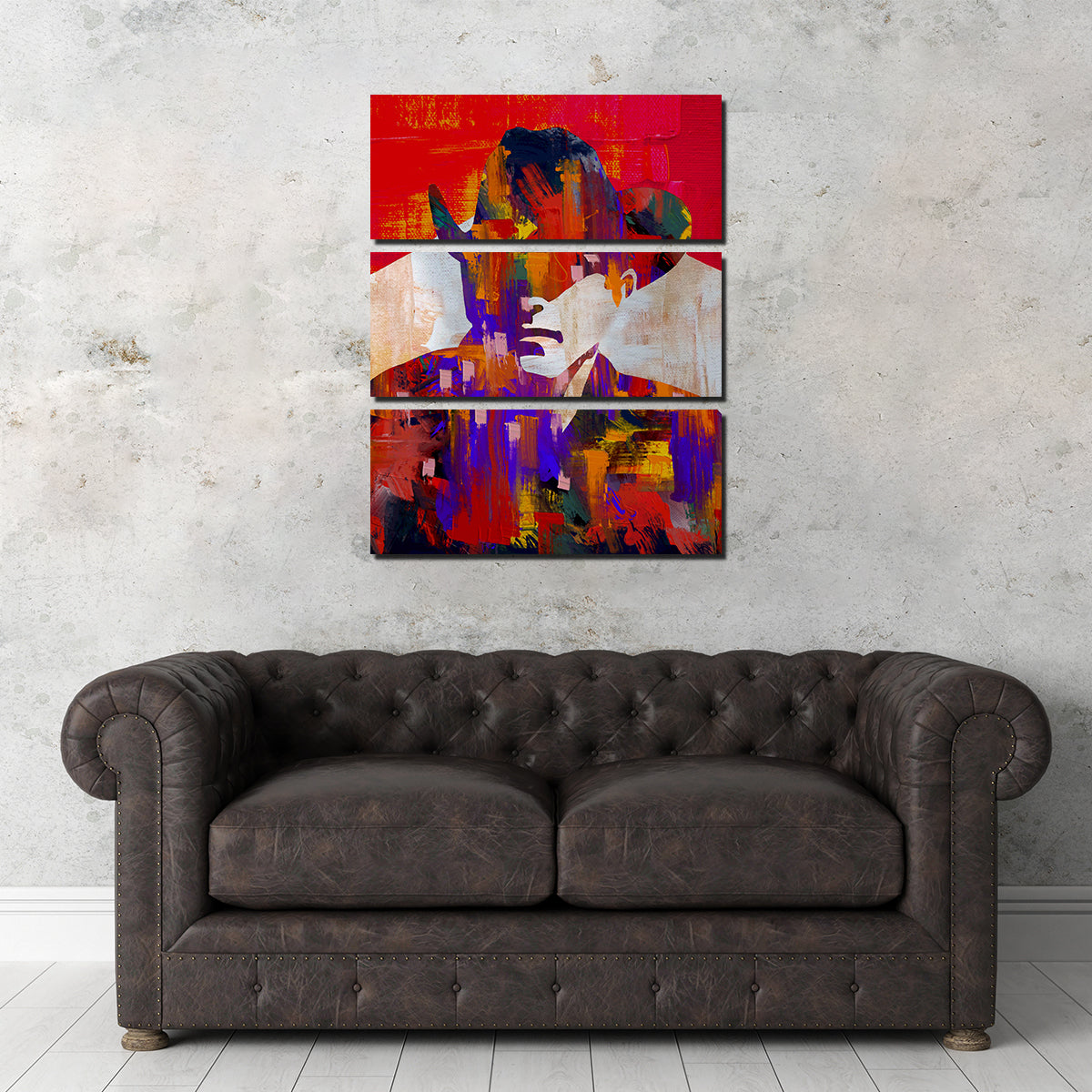 Stunning Smoker Man Wall Art by Stephen Chambers