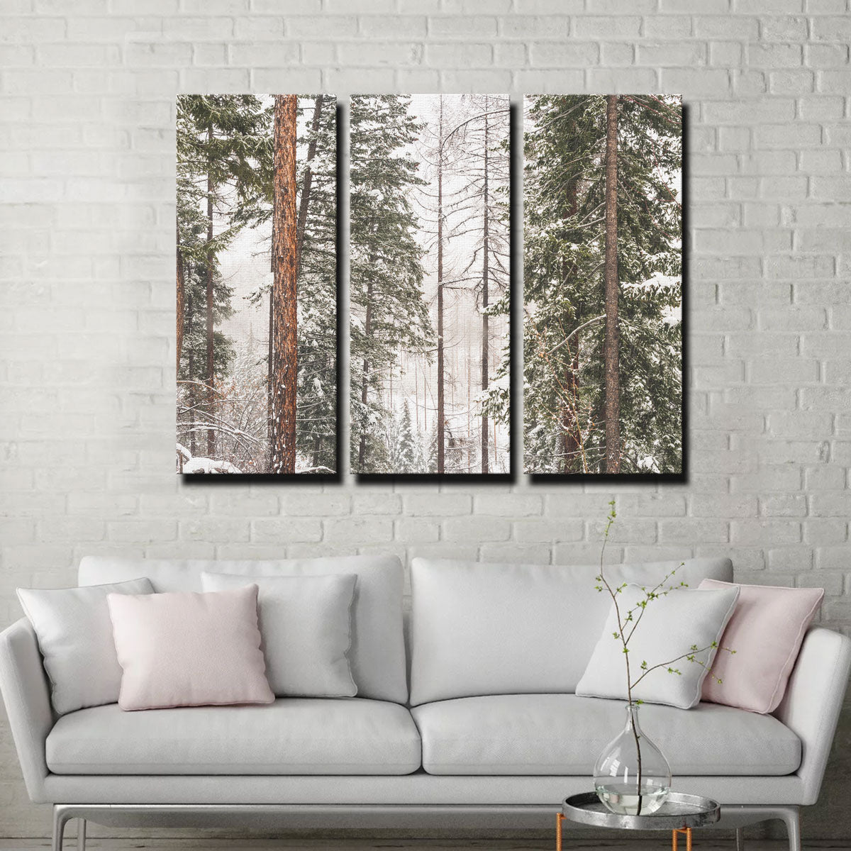 Stunning Snow in Lois Creek Wall Art by Mike Cotton
