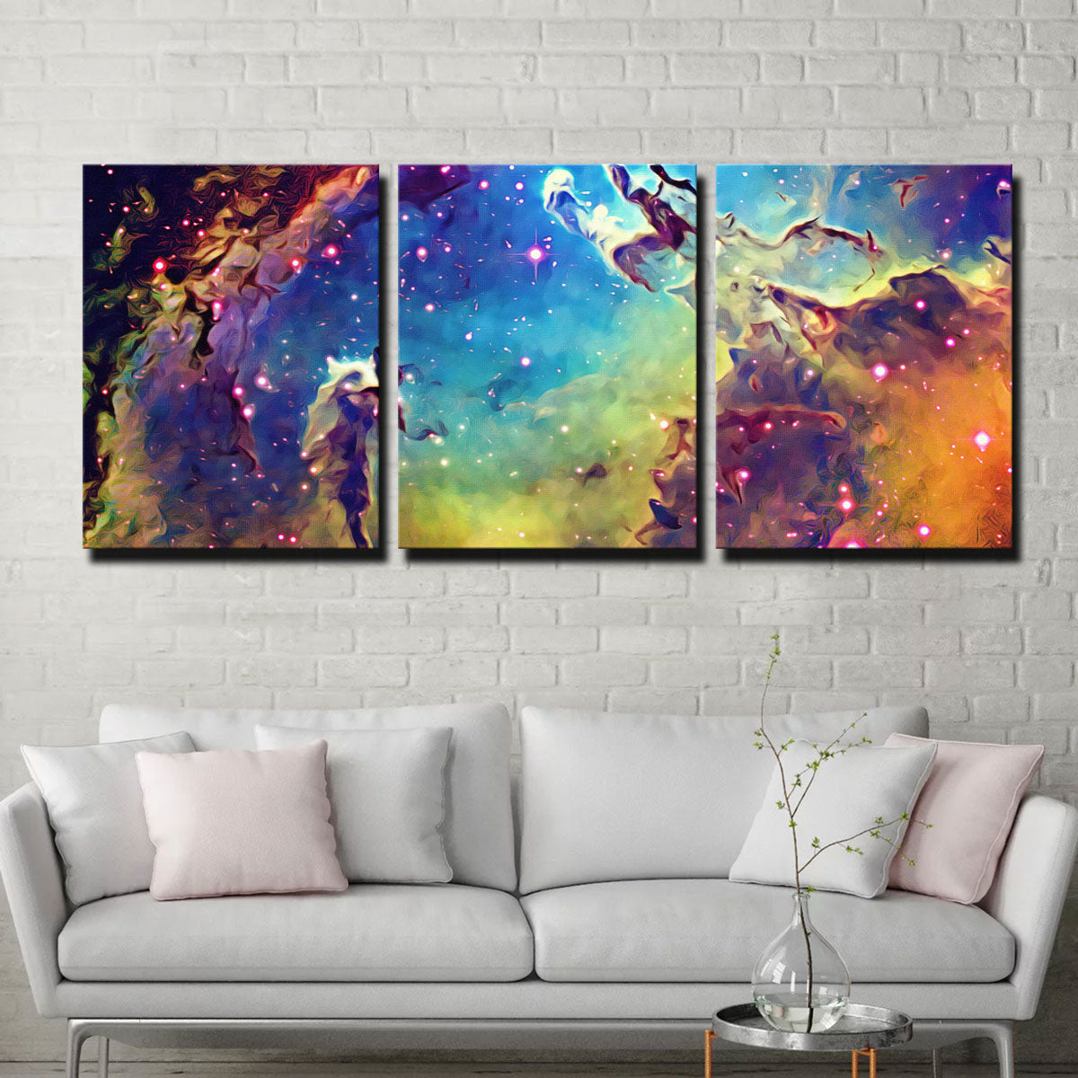 Stunning Pillars Of Creation Wall Art by Denise Dundon