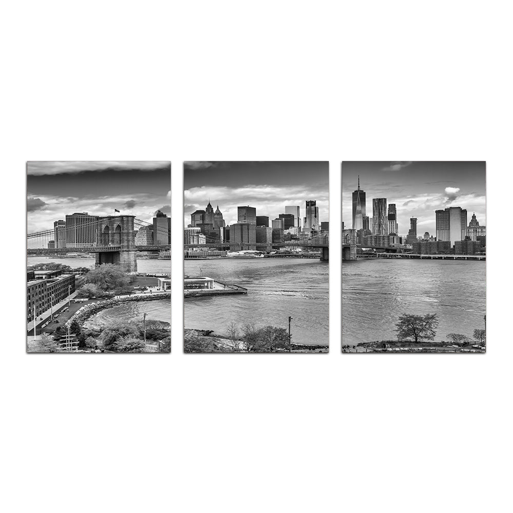 Stunning NYC View from Manhattan Bridge Wall Art by Melanie Viola