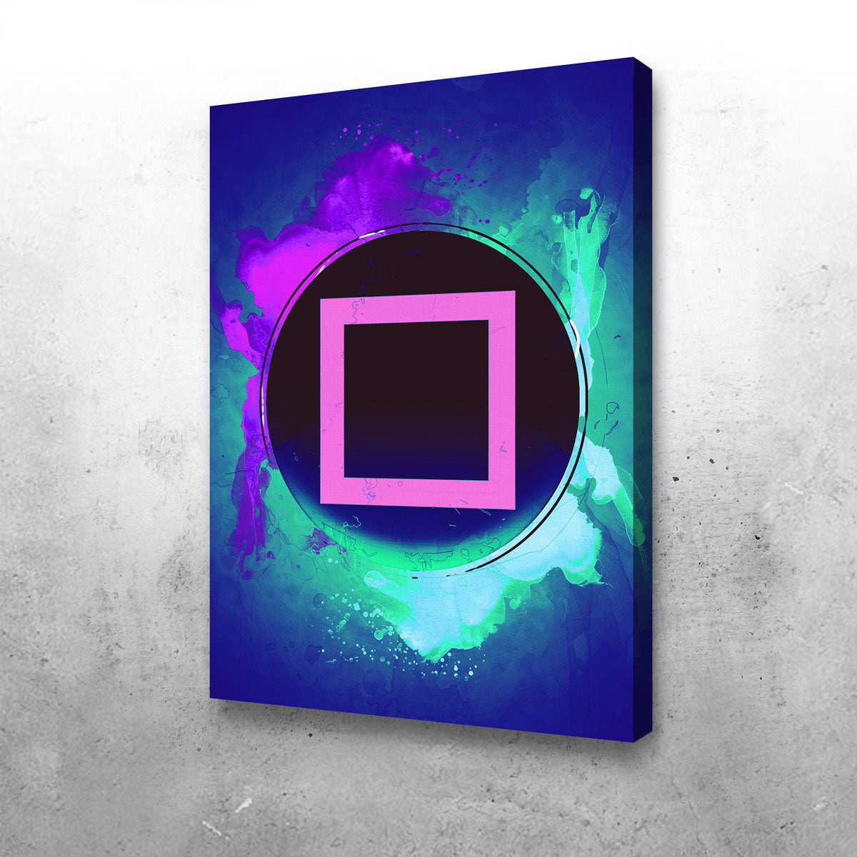 Stunning Playstation Square Wall Art by Gab Fernando