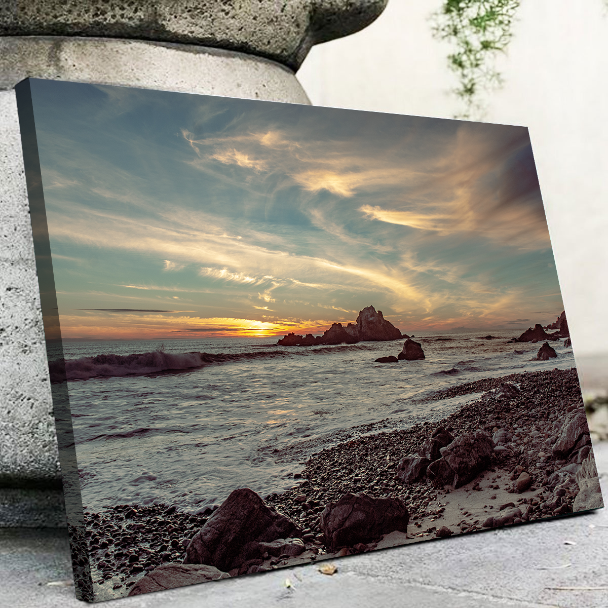 Stunning Pfieffer Beach Sunset Wall Art by Kyle Sherry