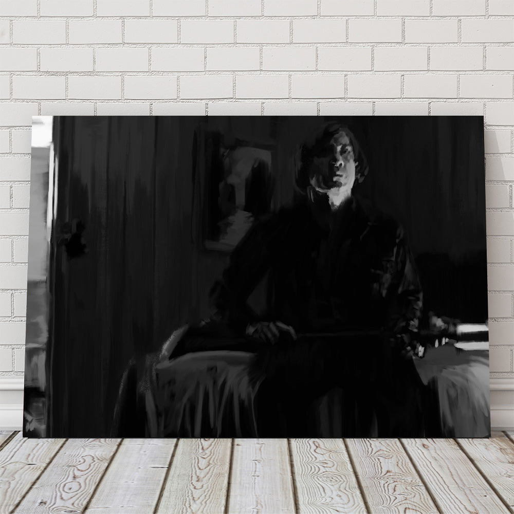 Stunning Anton Chigurh Wall Art by Andy Brackpool