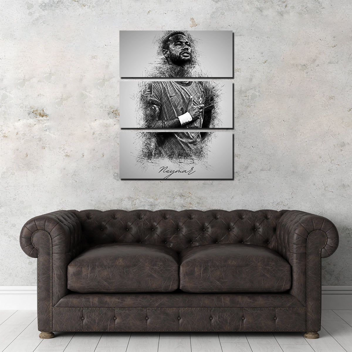 Exclusive Neymar 2 Wall Art for Soccer Fans