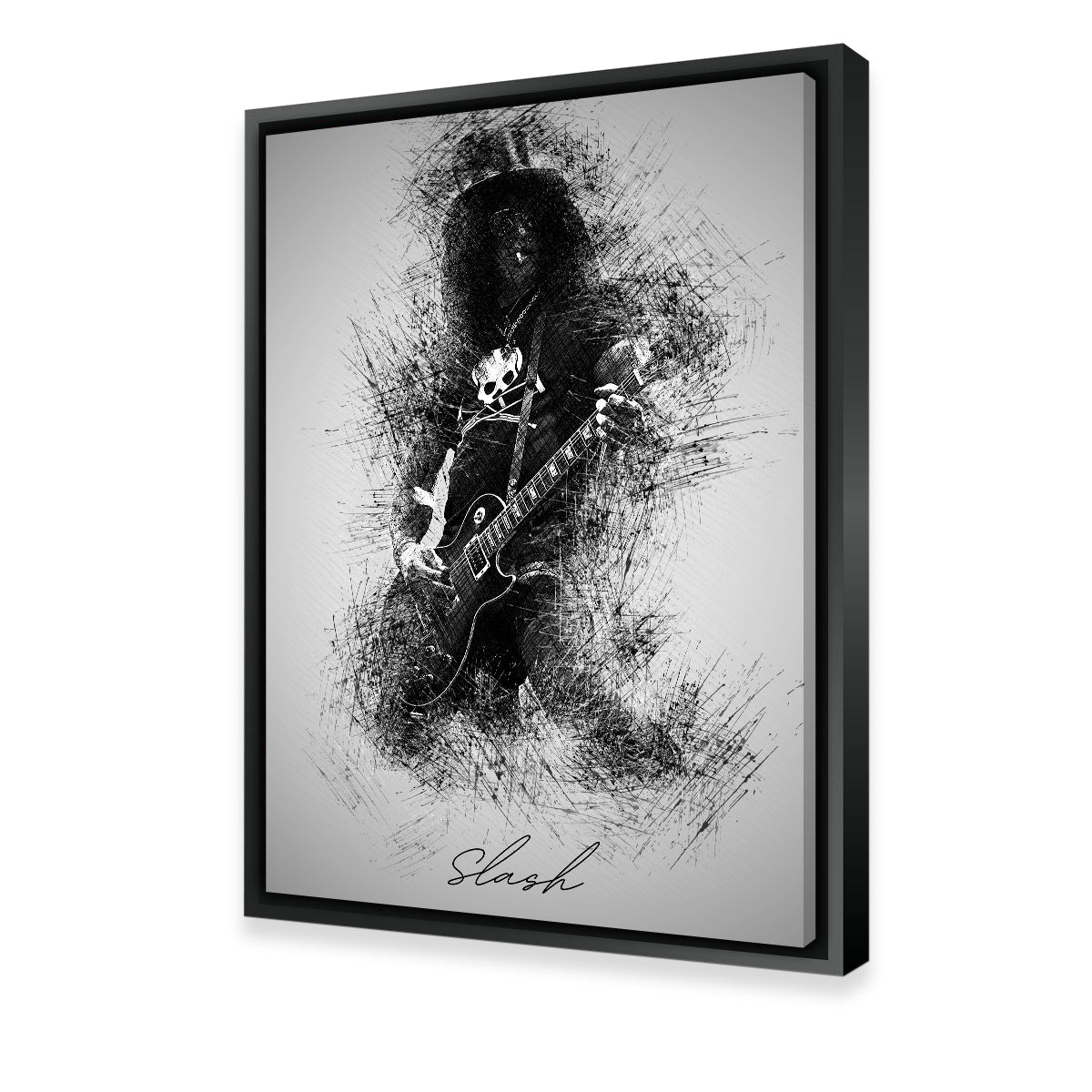 Striking Slash With Cig Wall Art for Home Decor
