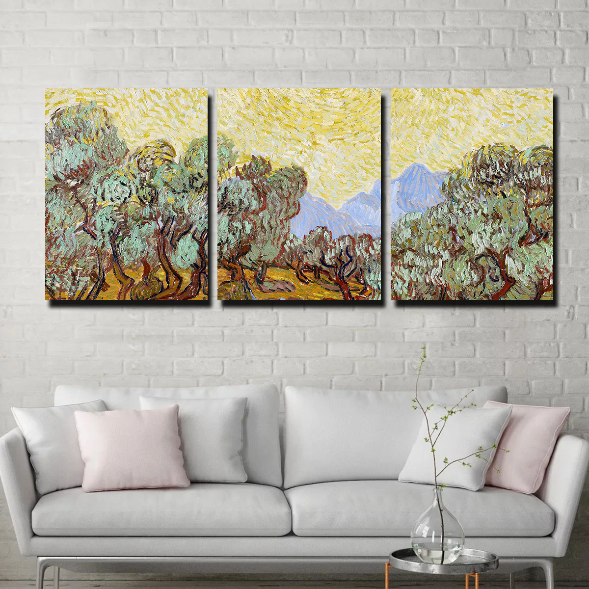 Stunning Olive Trees Wall Art by Vincent van Gogh