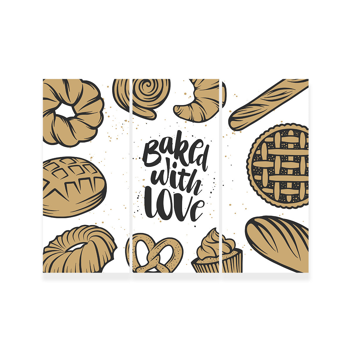 Exquisitely Baked With Love Wall Art for Home Decor