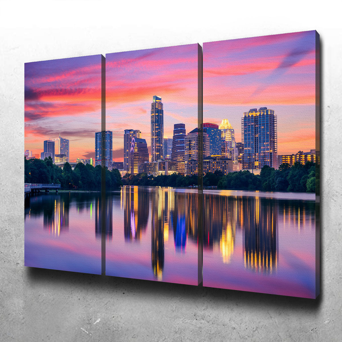 Austin at Night: Stunning Wall Art for Your Home