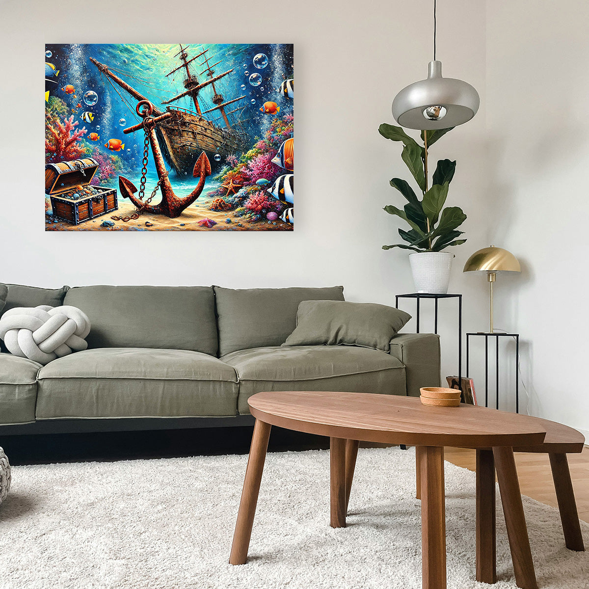 Exquisite Ocean Treasures Wall Art