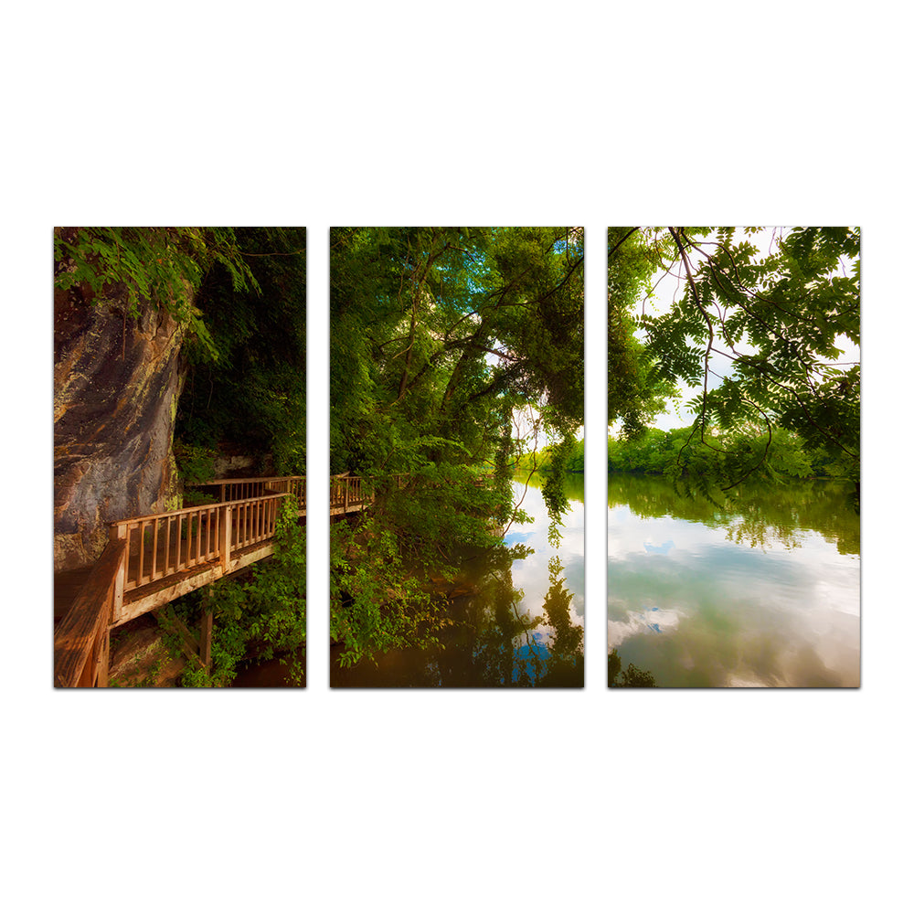Stunning Ijam Nature Park Boardwalk Wall Art for Home Decor