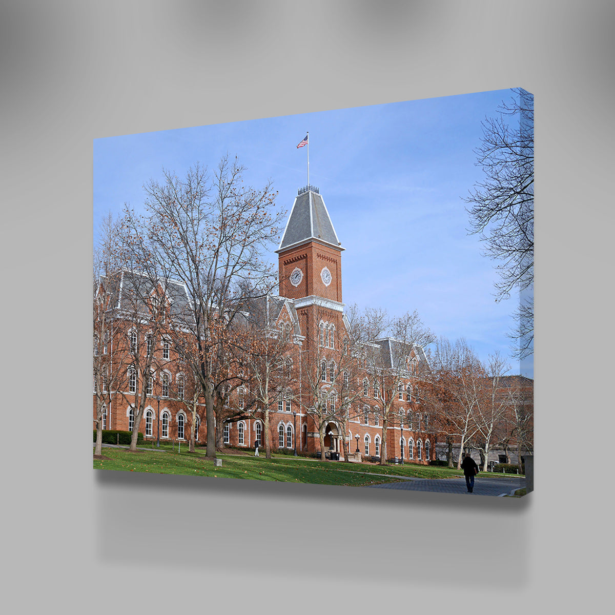 Exquisite Ohio State University Hall Wall Art - Museum Quality Canvas Print