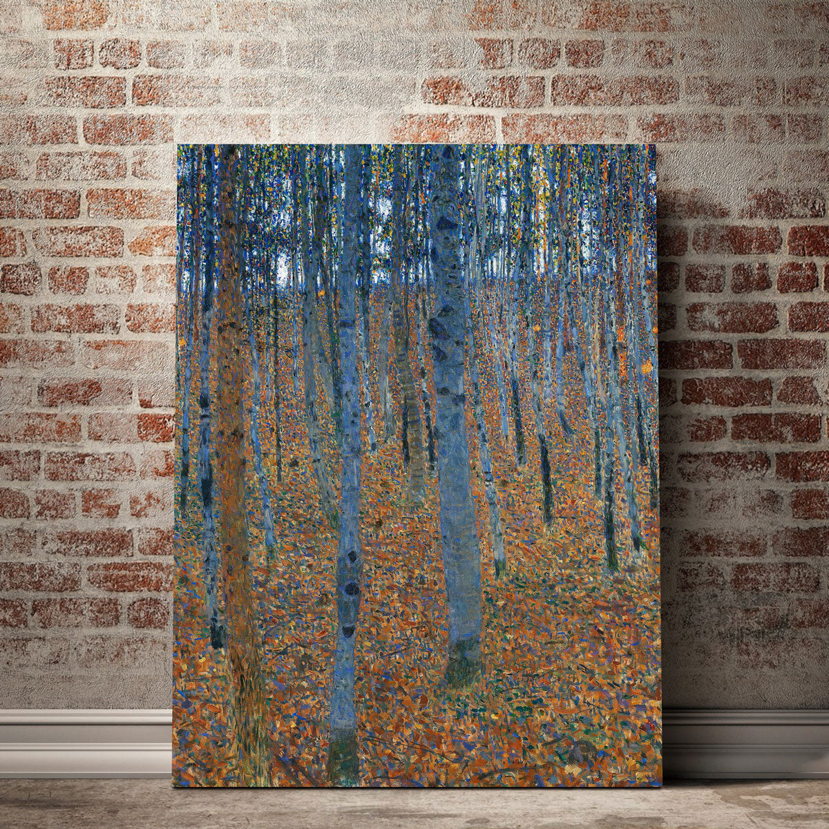 Gustav Klimt's Beech Grove Exquisite Wall Art