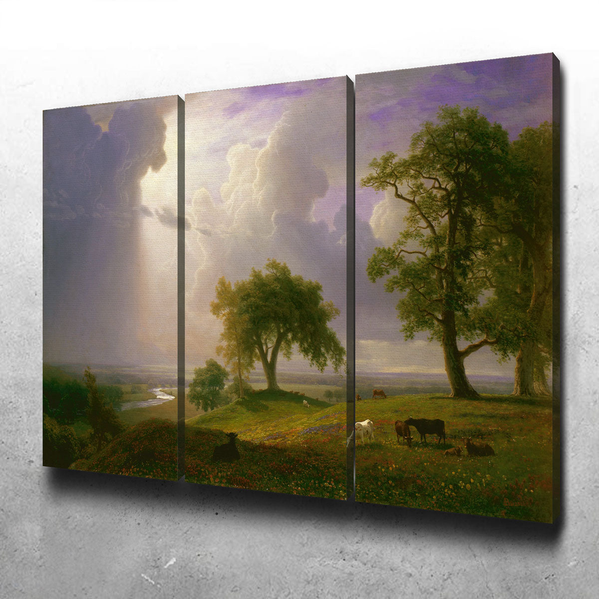 Stunning California Spring Wall Art by Albert Bierstadt