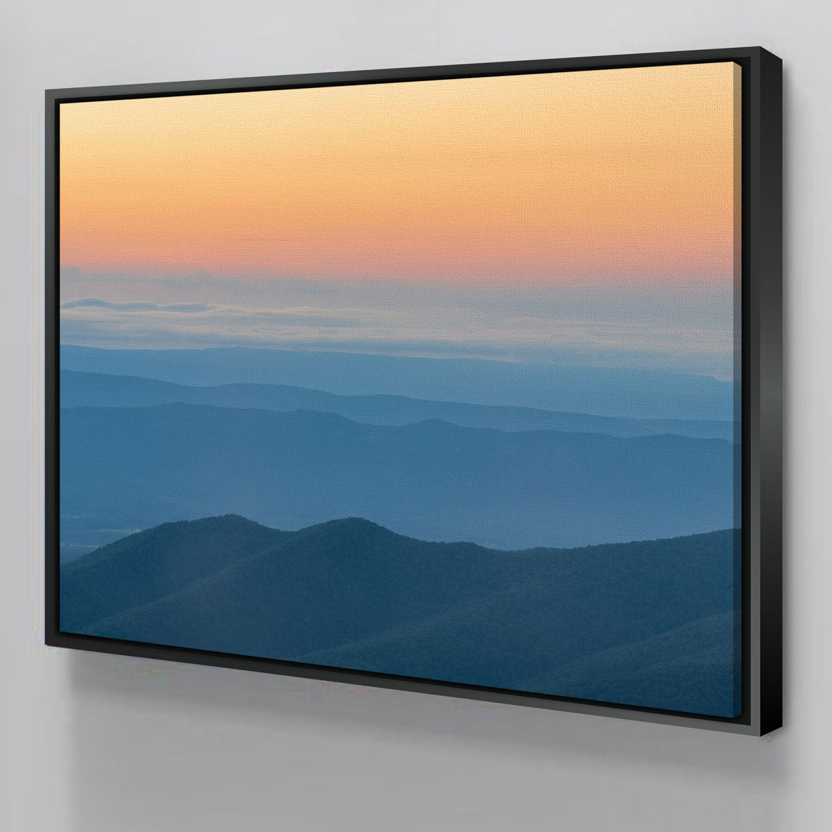 Stunning Shenandoah Sunset Wall Art by Dennis Maida