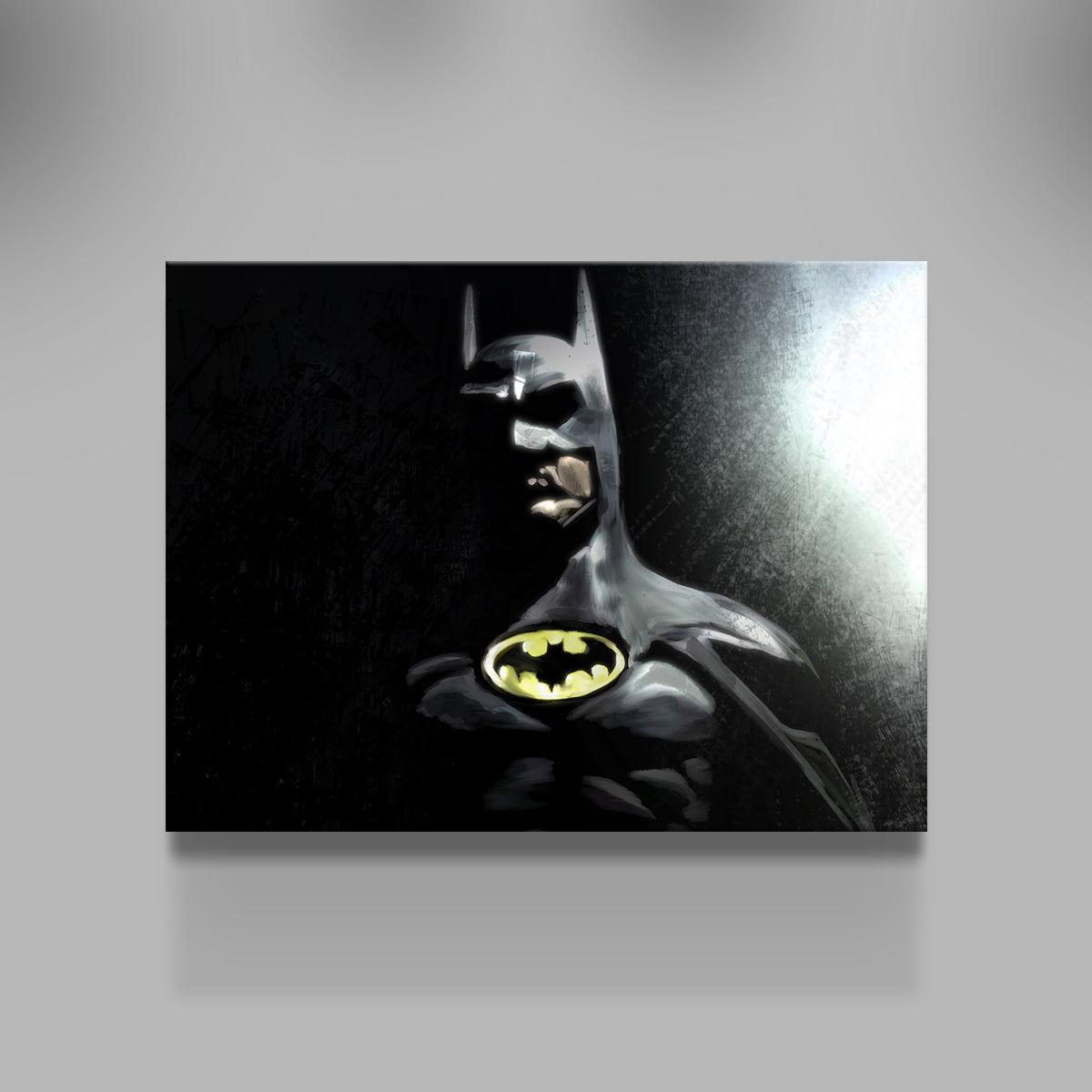 Stunning Batman In The Light Wall Art by Andy Brackpool