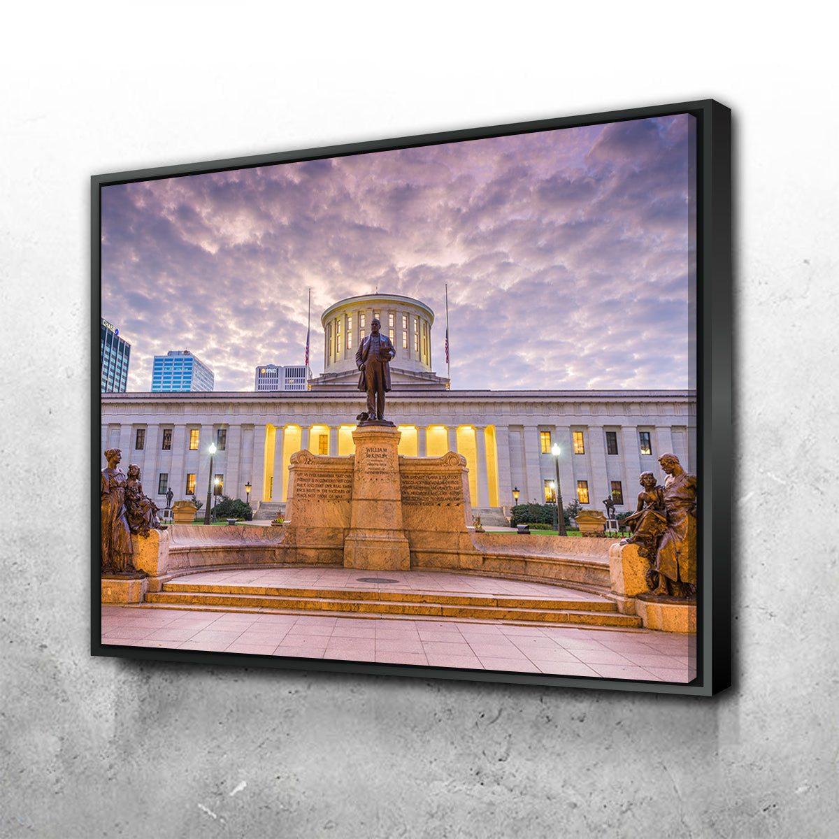 Exquisite Ohio Statehouse Wall Art for Home Decor