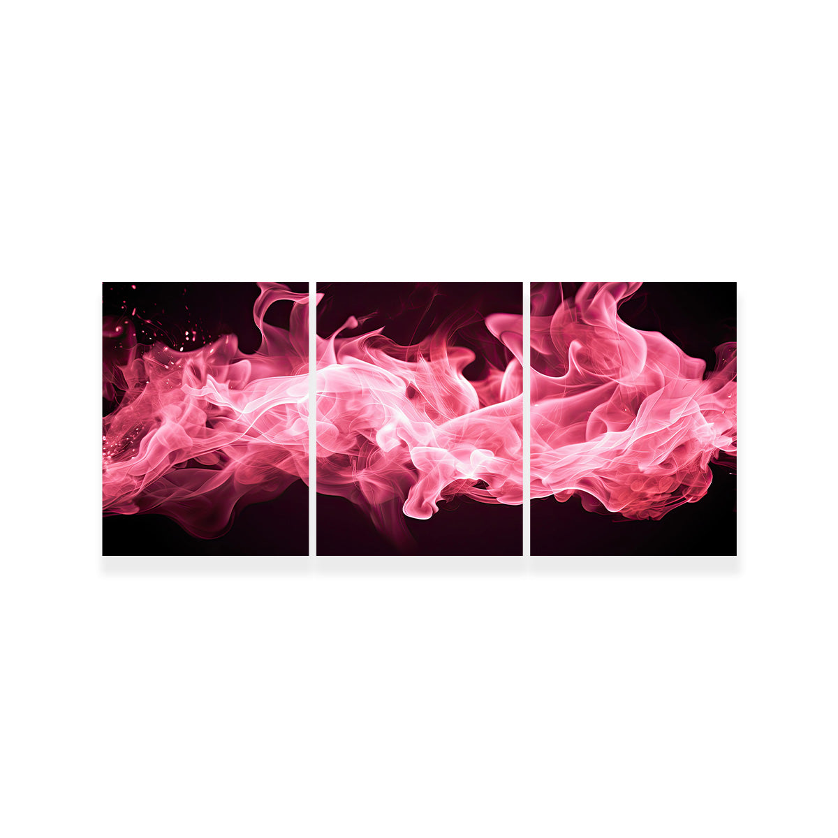 Stunning Pink Fire Wall Art