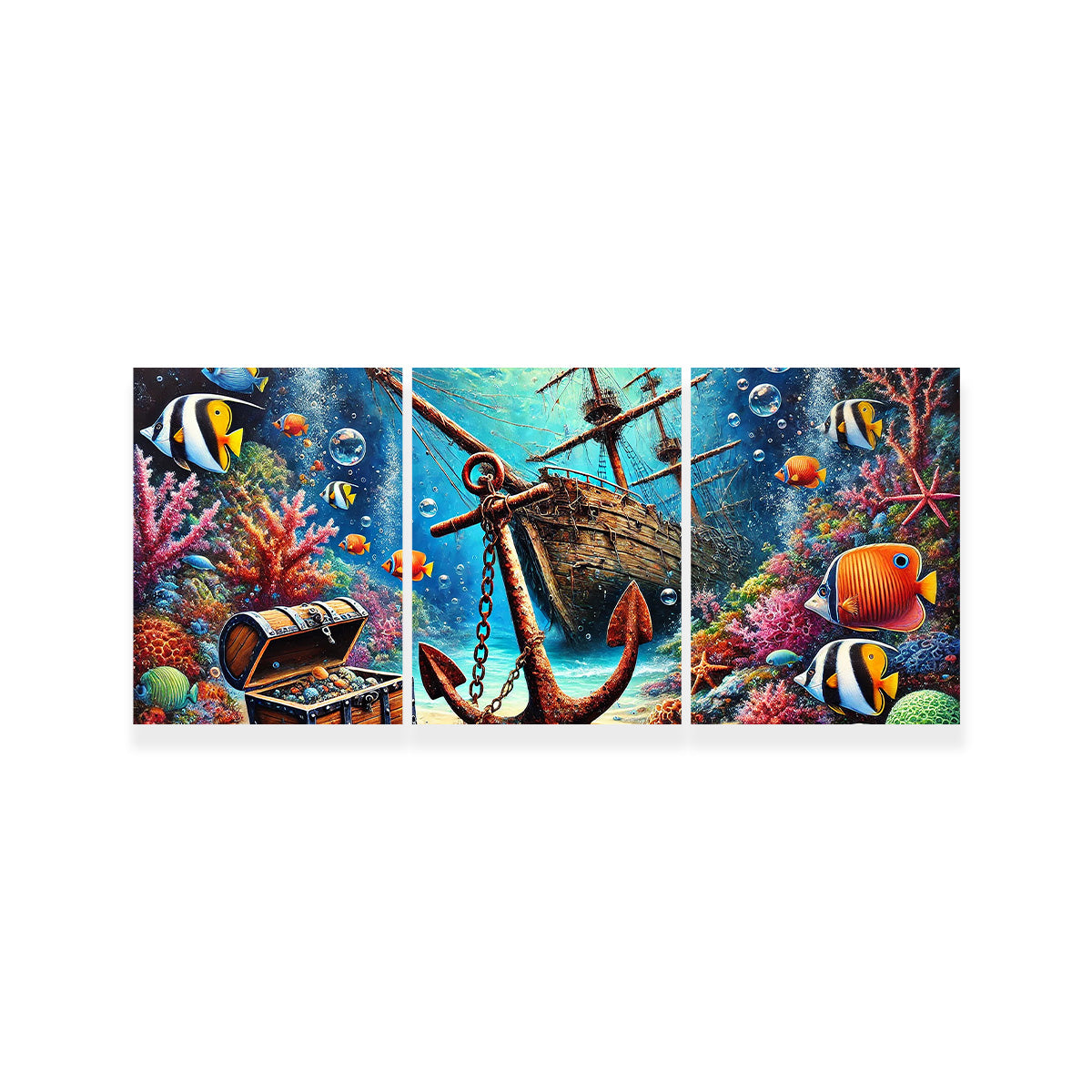 Exquisite Ocean Treasures Wall Art