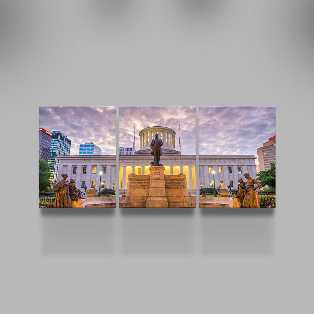 Exquisite Ohio Statehouse Wall Art for Home Decor