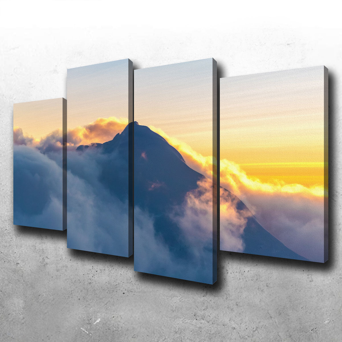 Stunning Alpine Glow Wall Art by Lucas Moore