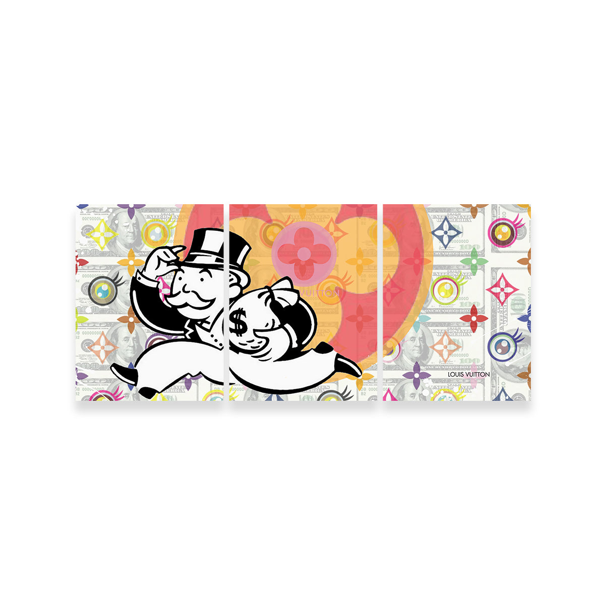 Unique Money Bag Boy Wall Art by TJ - Ideal for Home Decor