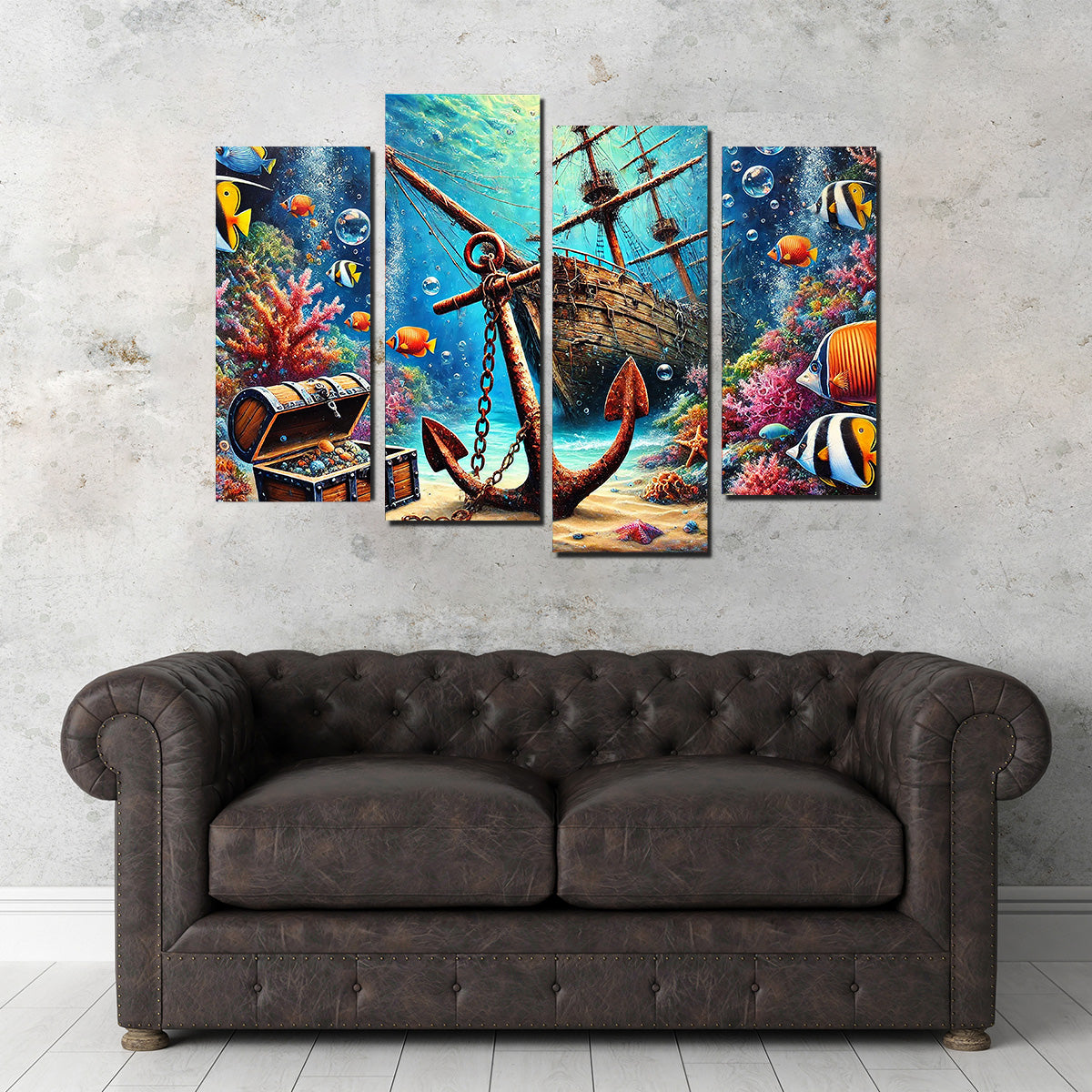 Exquisite Ocean Treasures Wall Art