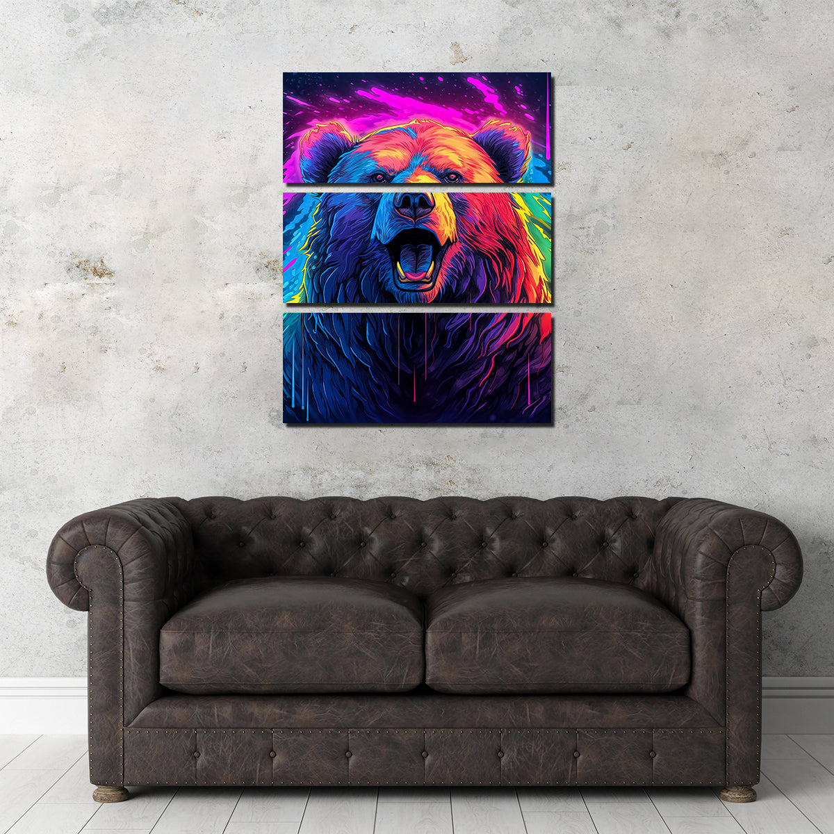 Stunning Bear Art Wall Art for Home Decor