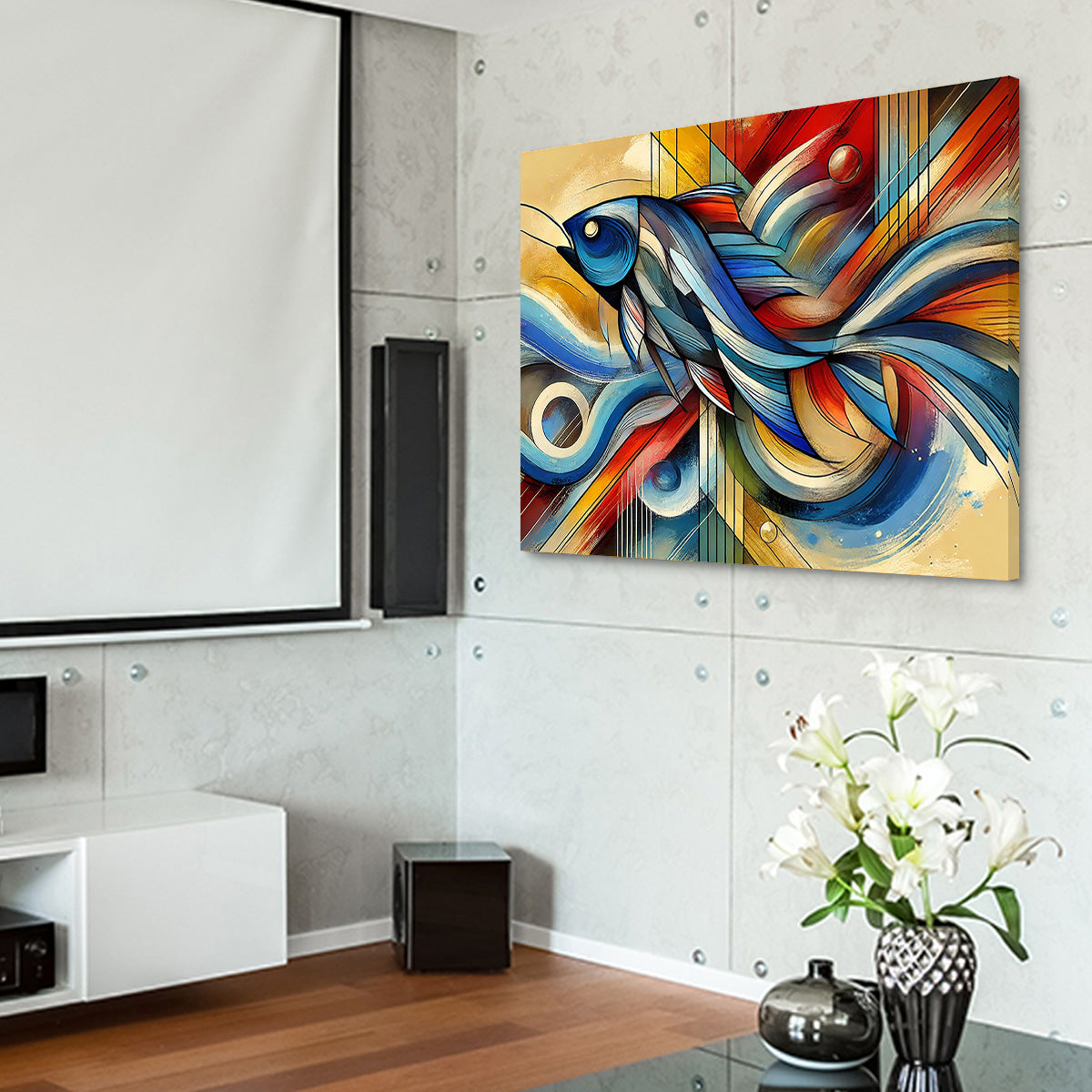 Stunning Modern Fish Art Wall Decor for Your Home