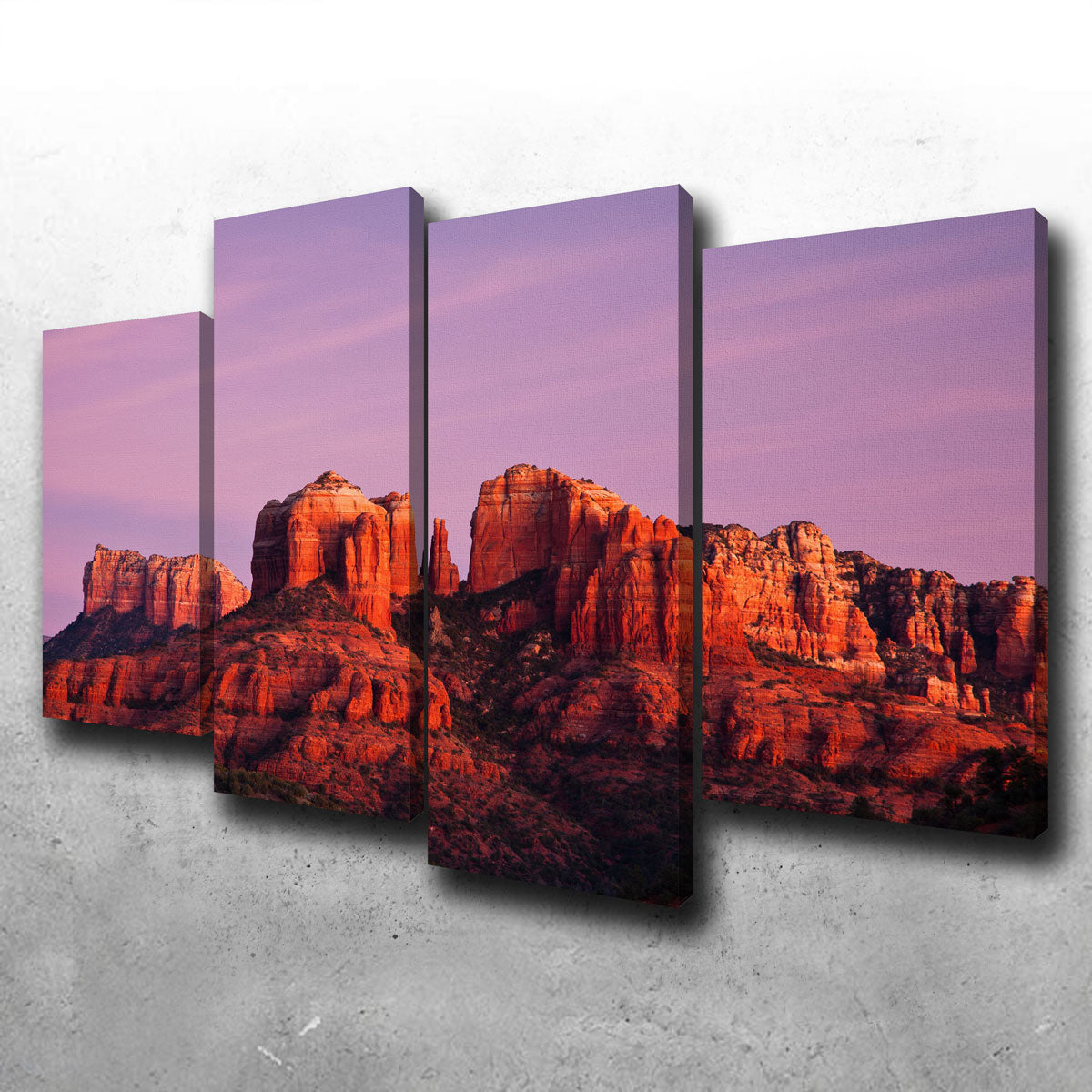 Stunning Cathedral Rock Wall Art for Your Home Decor
