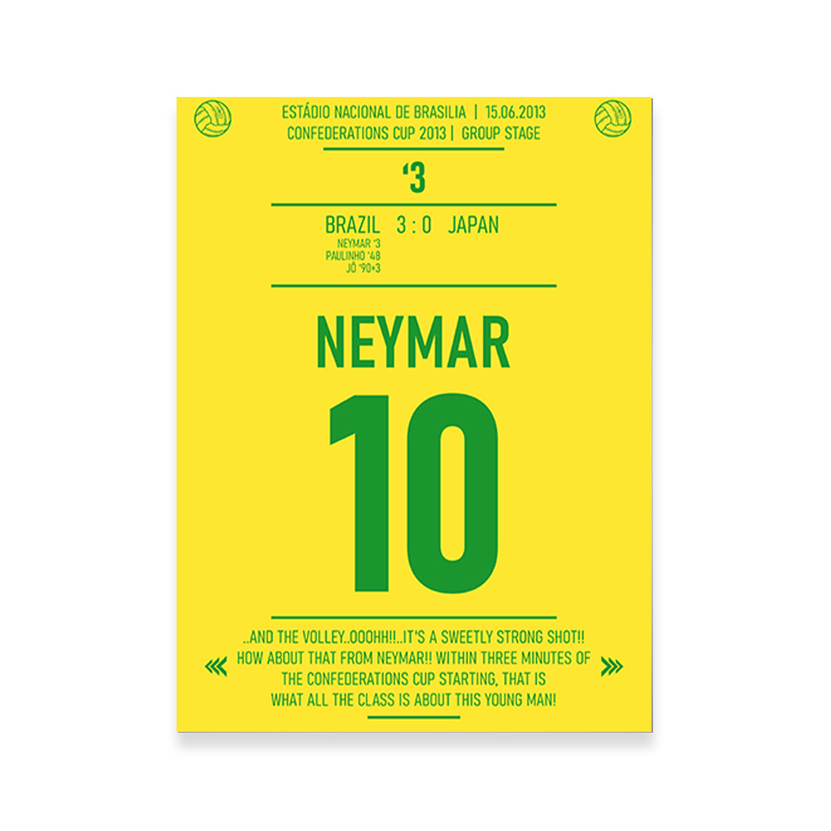 Neymar Art Print by George Sorin - High - Quality Museum Canvas