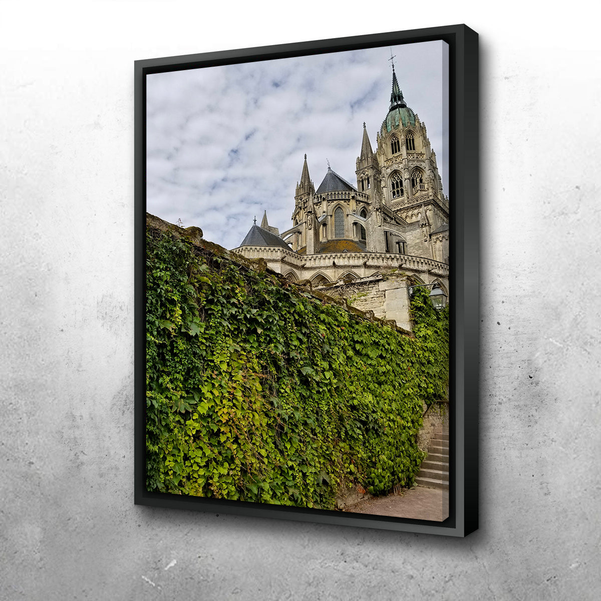 Exquisite Bayeux Cathedral Wall Art by David Campbell