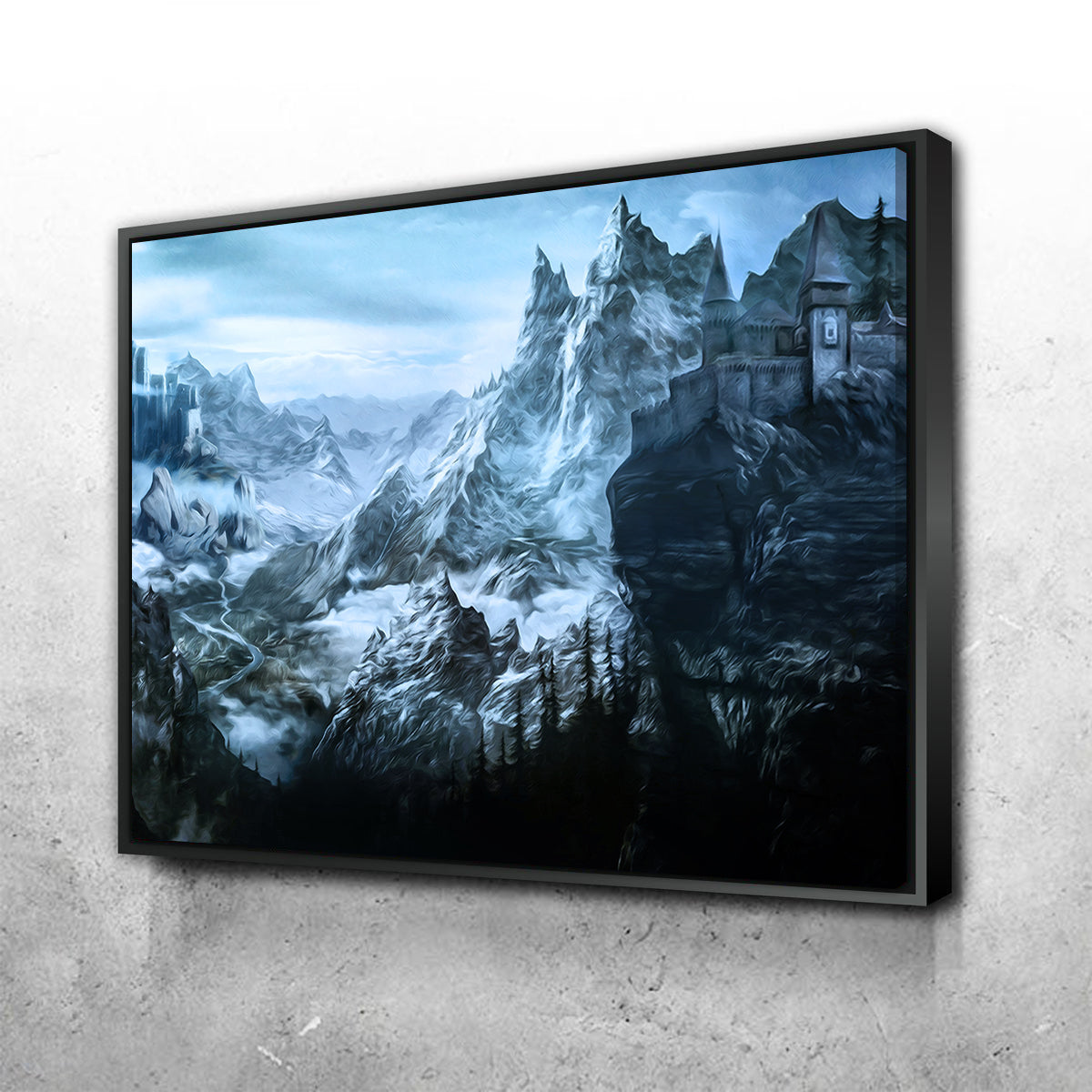 Stunning Castle Ridge Wall Art by George Sorin