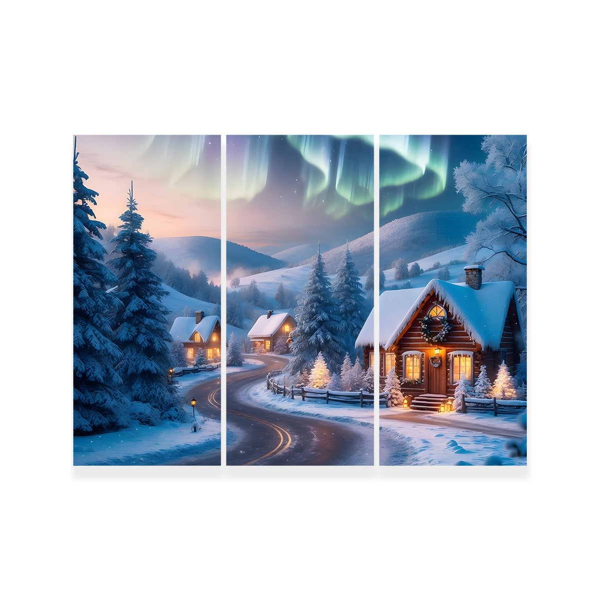 Northern Lights Premium Handmade Canvas Prints