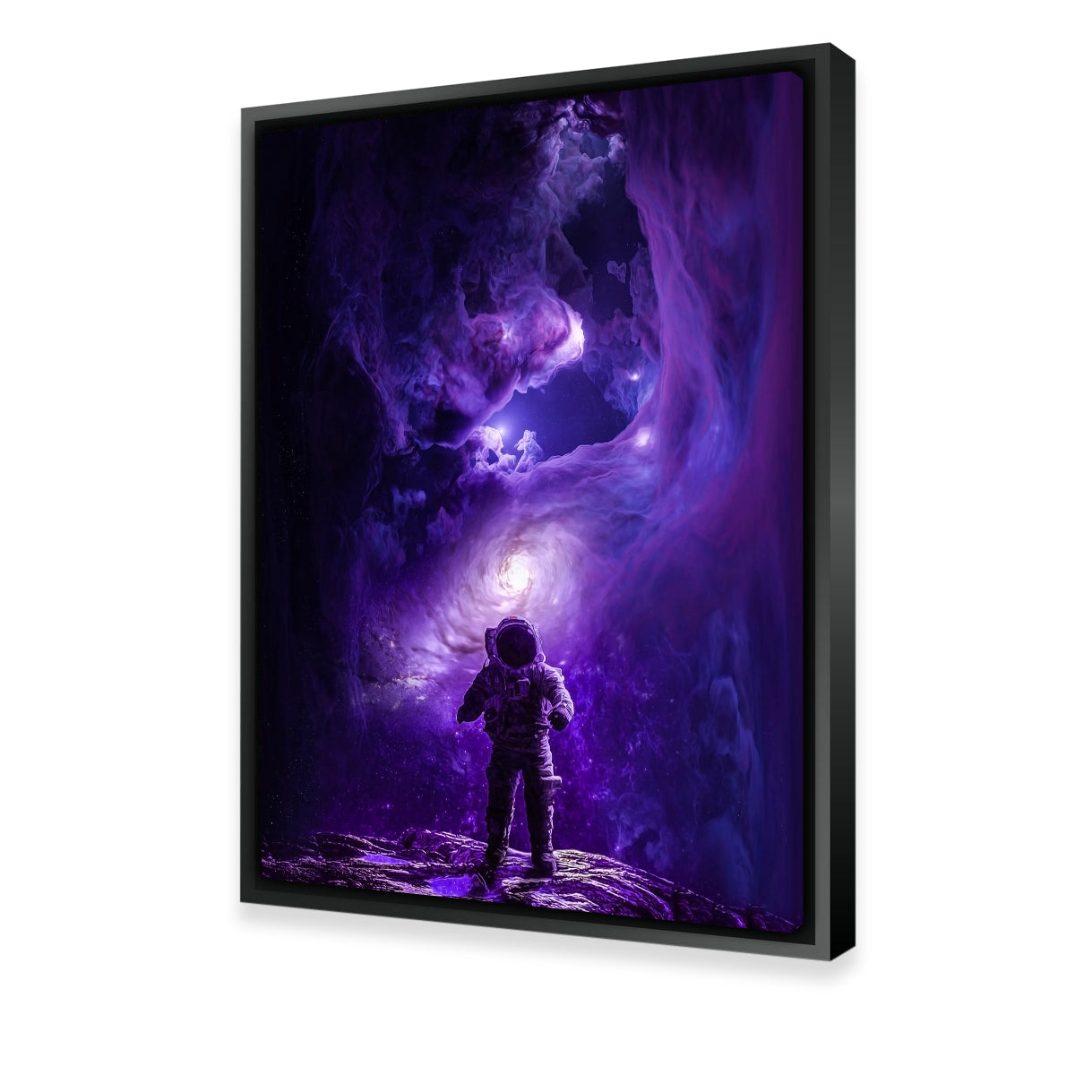 Captivating Astronaut Lost in Space Wall Art by George Sorin