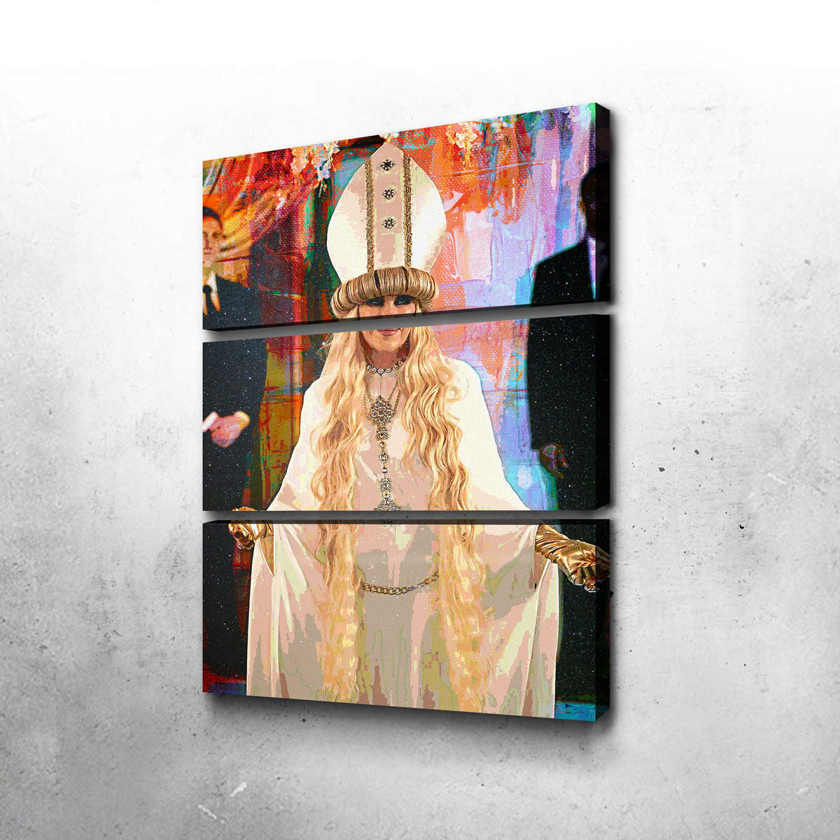 Exquisite Pope Moira Wall Art - Handmade with Sustainable Materials