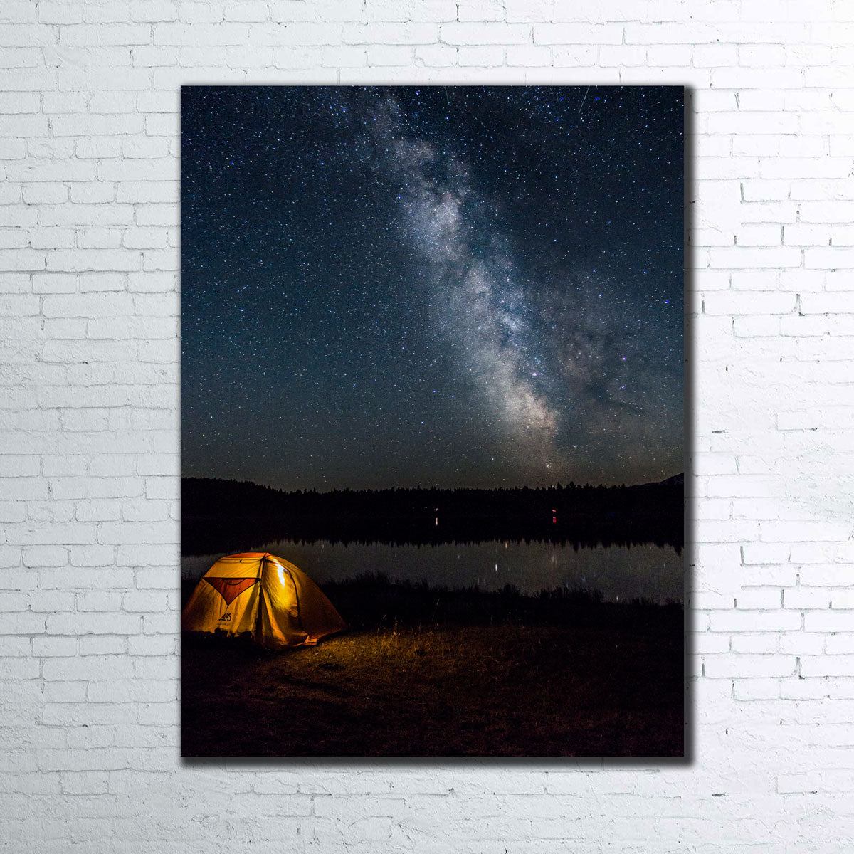 Breathtaking Horseshoe Lake Milky Way Wall Art by Mike Cotton
