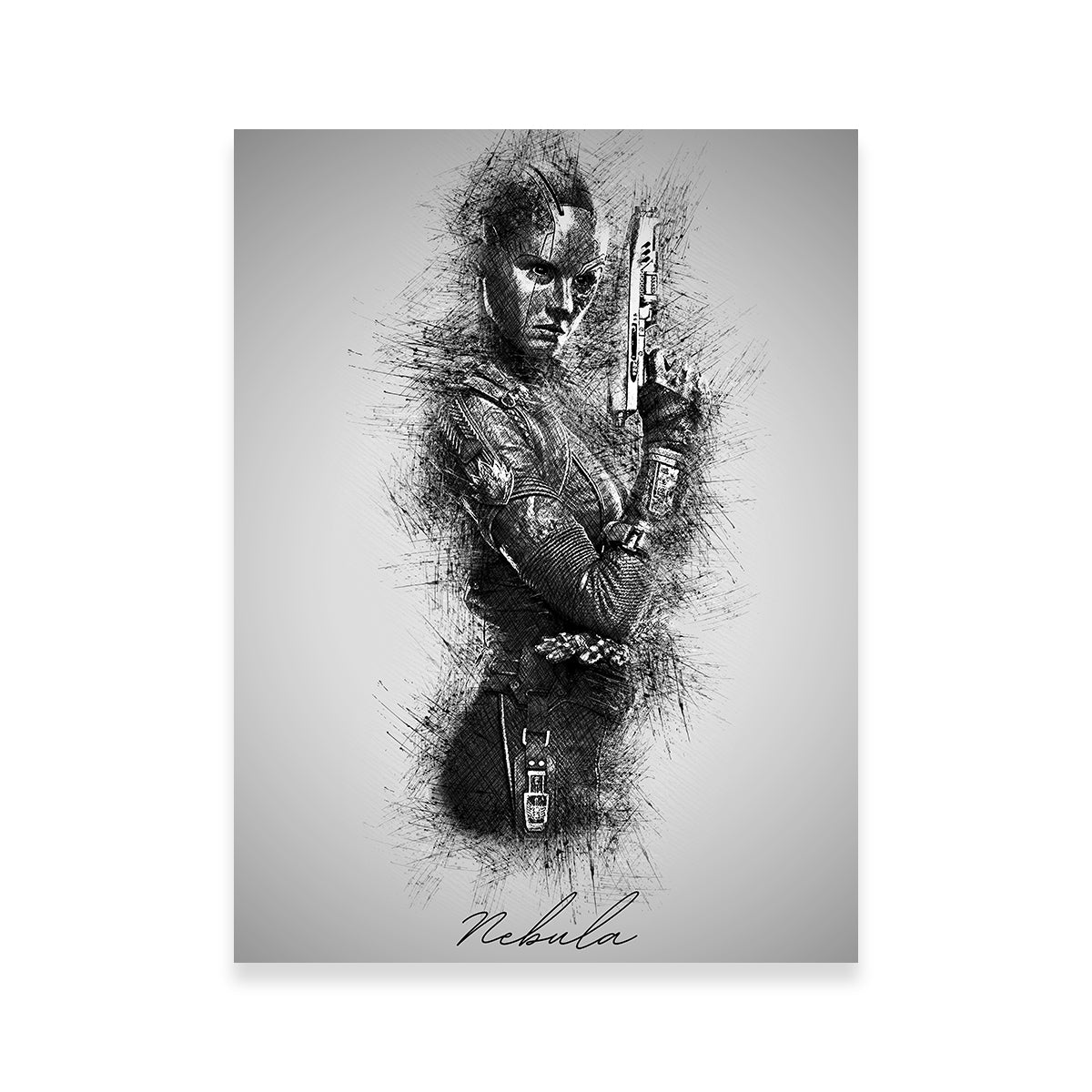 Stunning Nebula Wall Art - Handmade with Museum-Quality Canvas