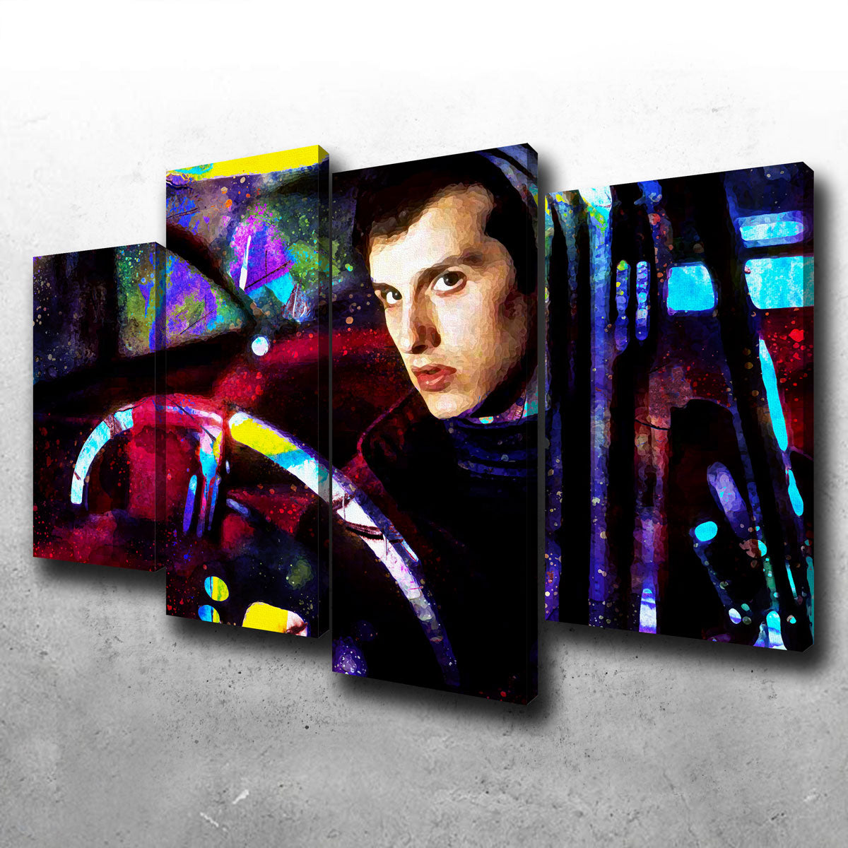 Arnie and Christine Stunning Wall Art with Sustainable Pine Frames