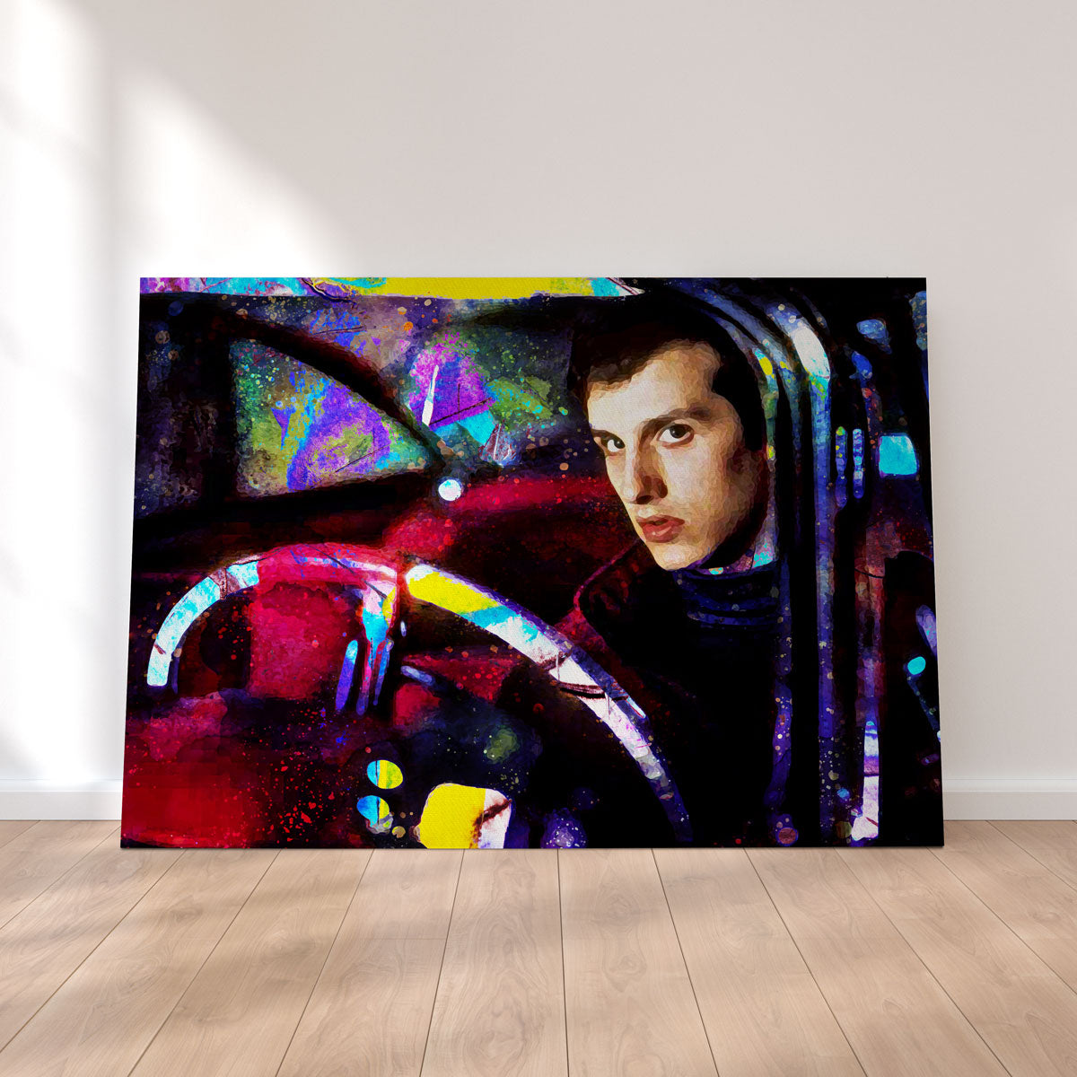 Arnie and Christine Stunning Wall Art with Sustainable Pine Frames