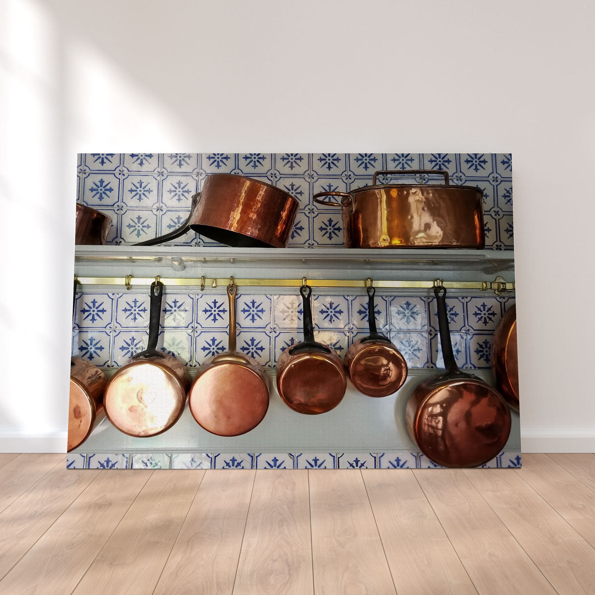 Monet's Kitchen - Giverny, France Wall Art by David Campbell - Museum Quality Canvas Print