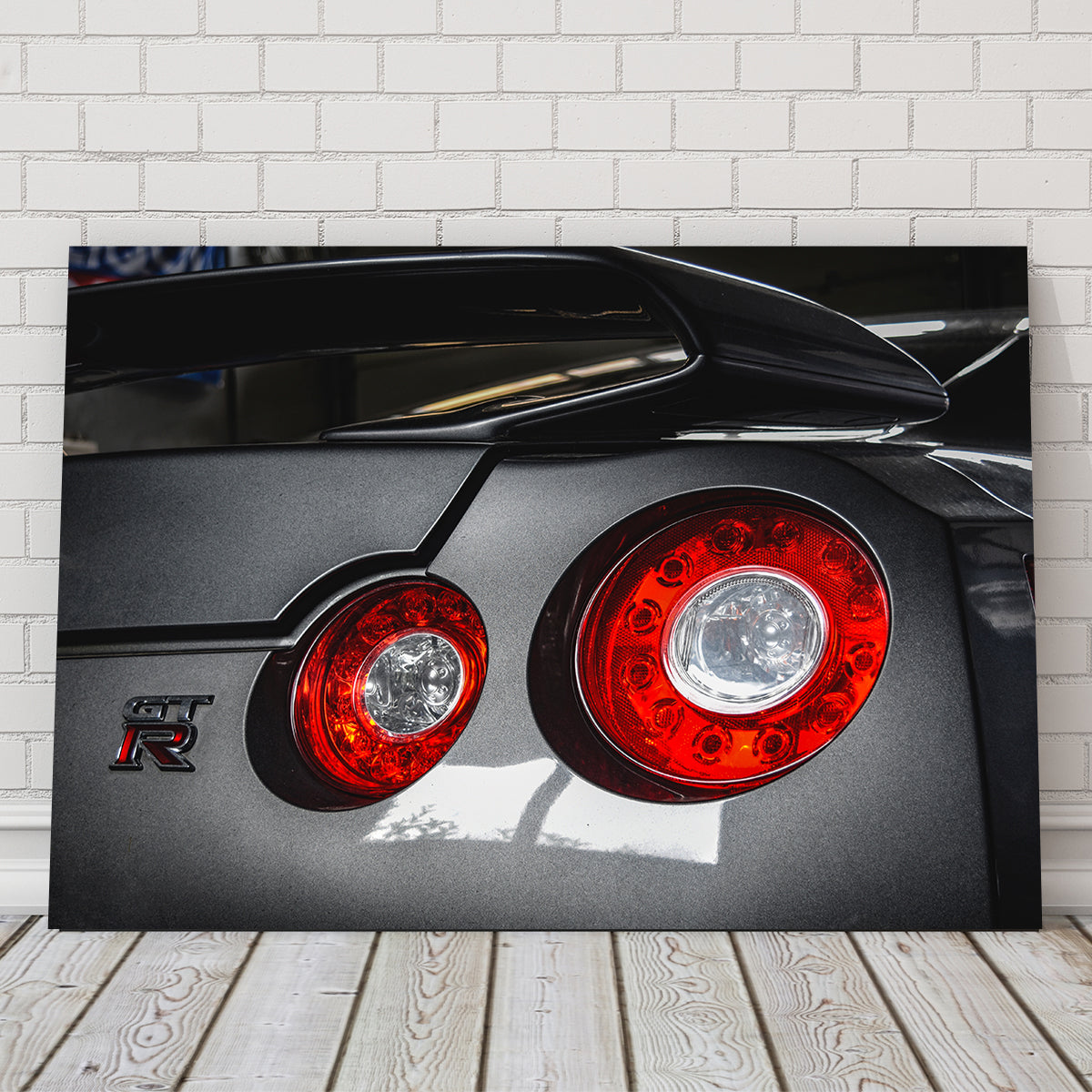 Stunning Nissan GTR Taillight Wall Art by George Sorin