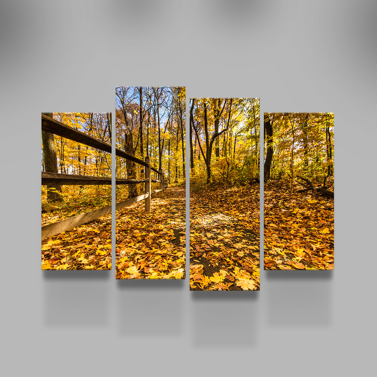 Breathtaking Caesar Creek State Park Fall Foliage Wall Art for Stunning Home Decor