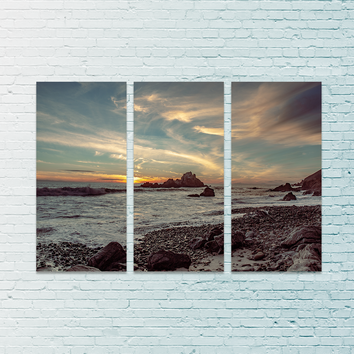 Stunning Pfieffer Beach Sunset Wall Art by Kyle Sherry