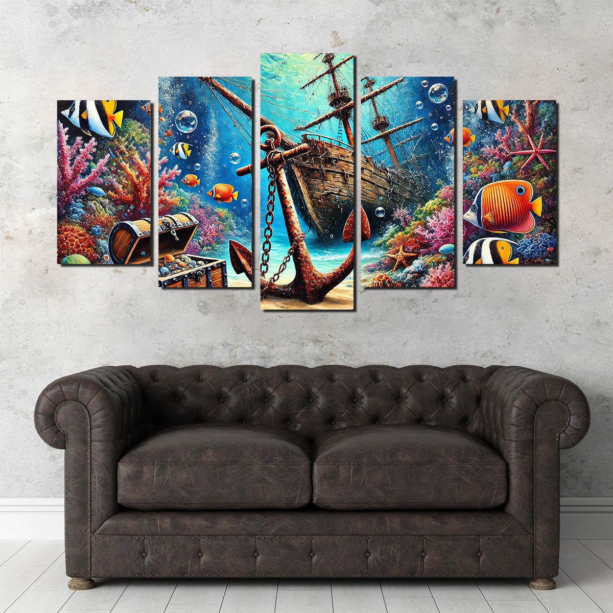 Exquisite Ocean Treasures Wall Art