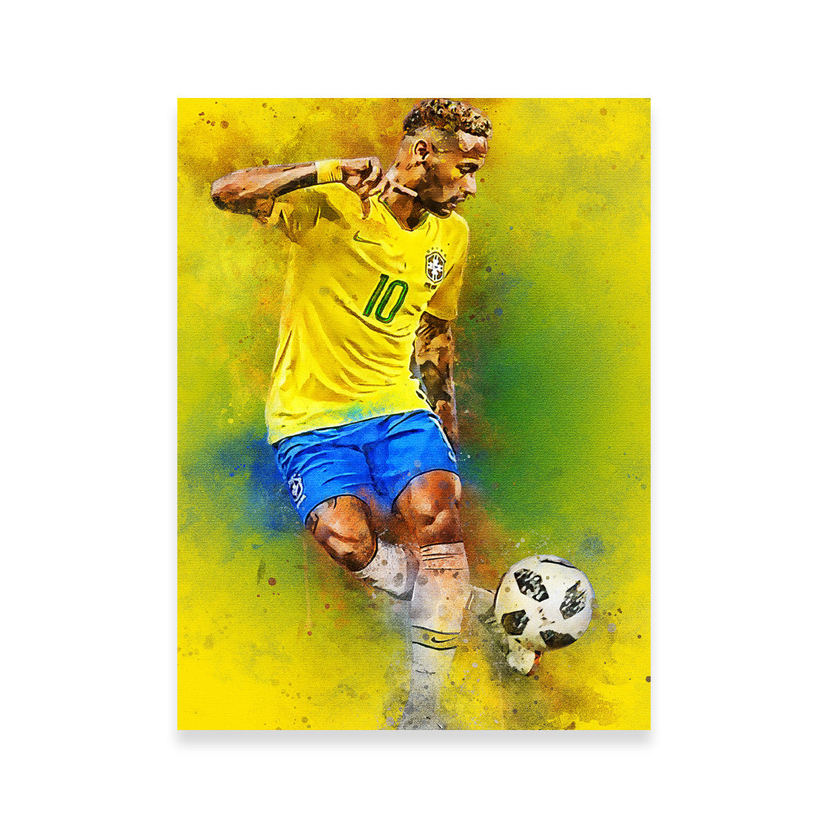 Exclusive Neymar Jr Wall Art for Sports Enthusiasts