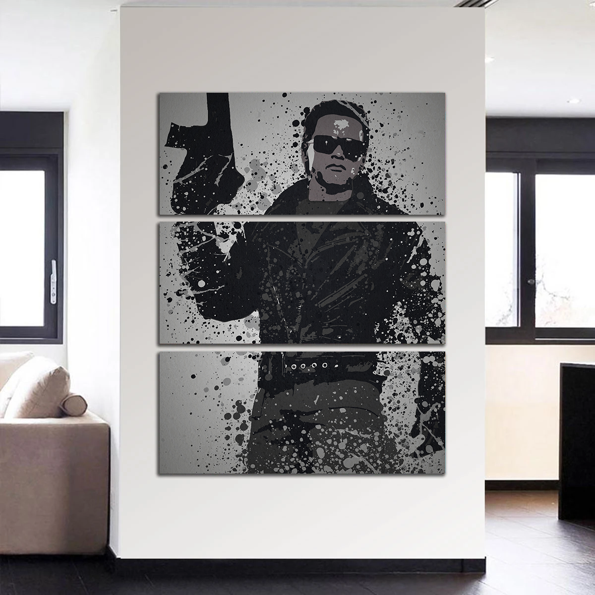 Eye - Catching 'I'll Be Back' Wall Art for Home Decor