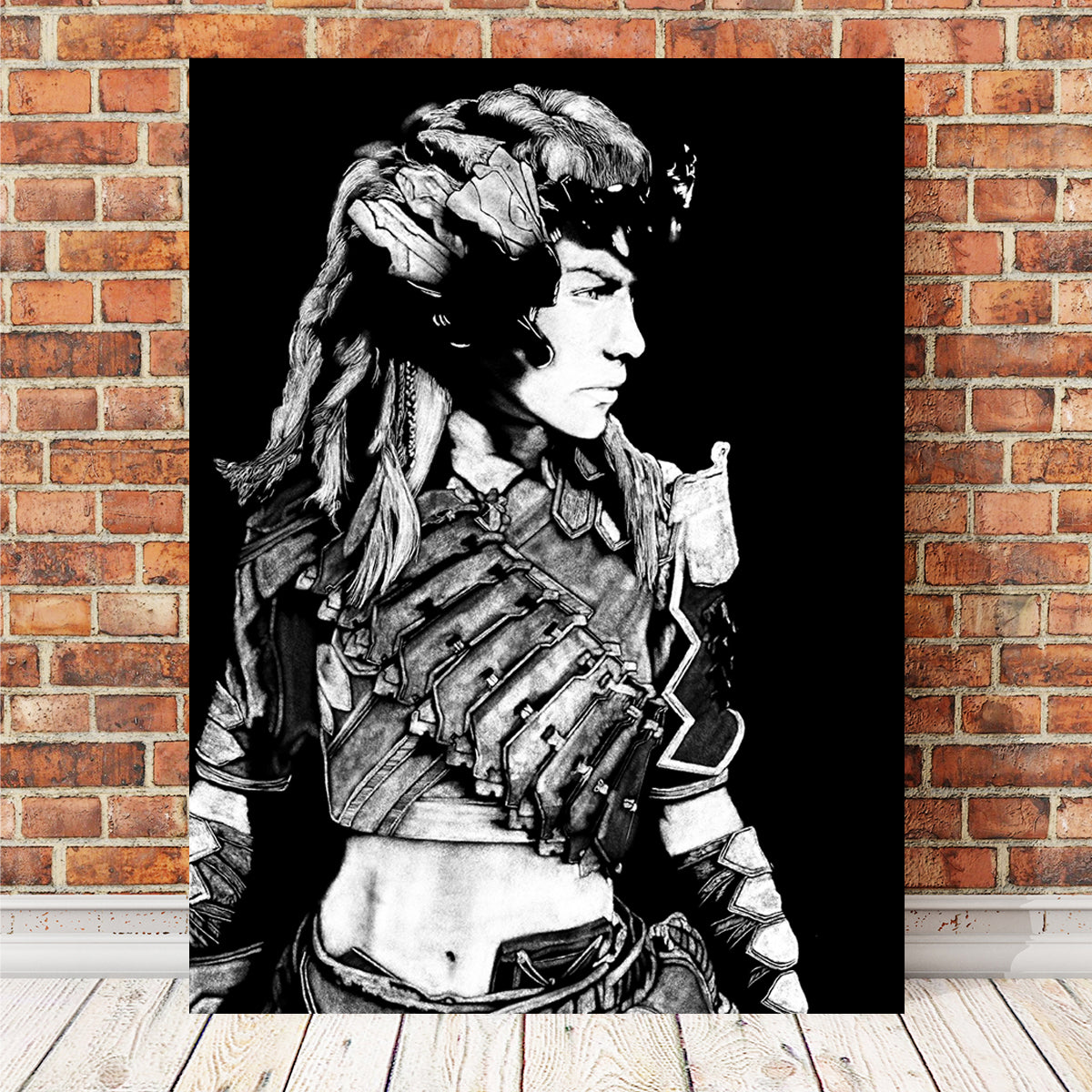 Stunning Aloy Wall Art by JPS Darko Art